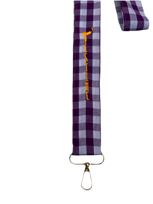 Colgador móvil morado