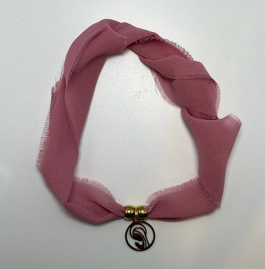 Pulsera/Choker Rosa