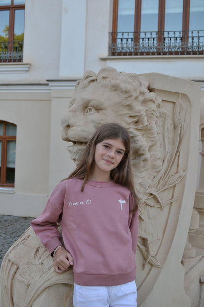 Sudadera Rosa oscuro Niño