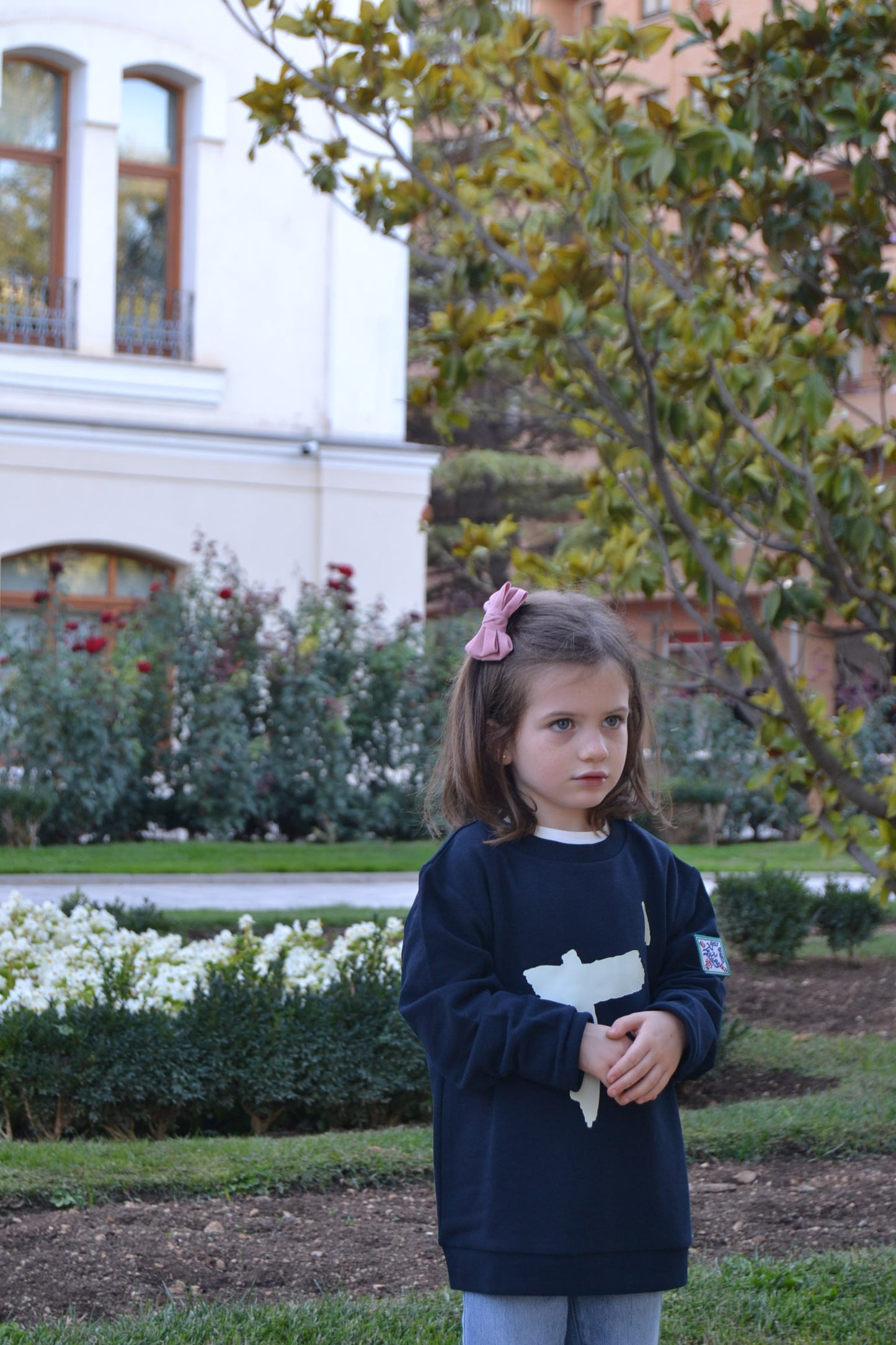 Sudadera azul marino Niño