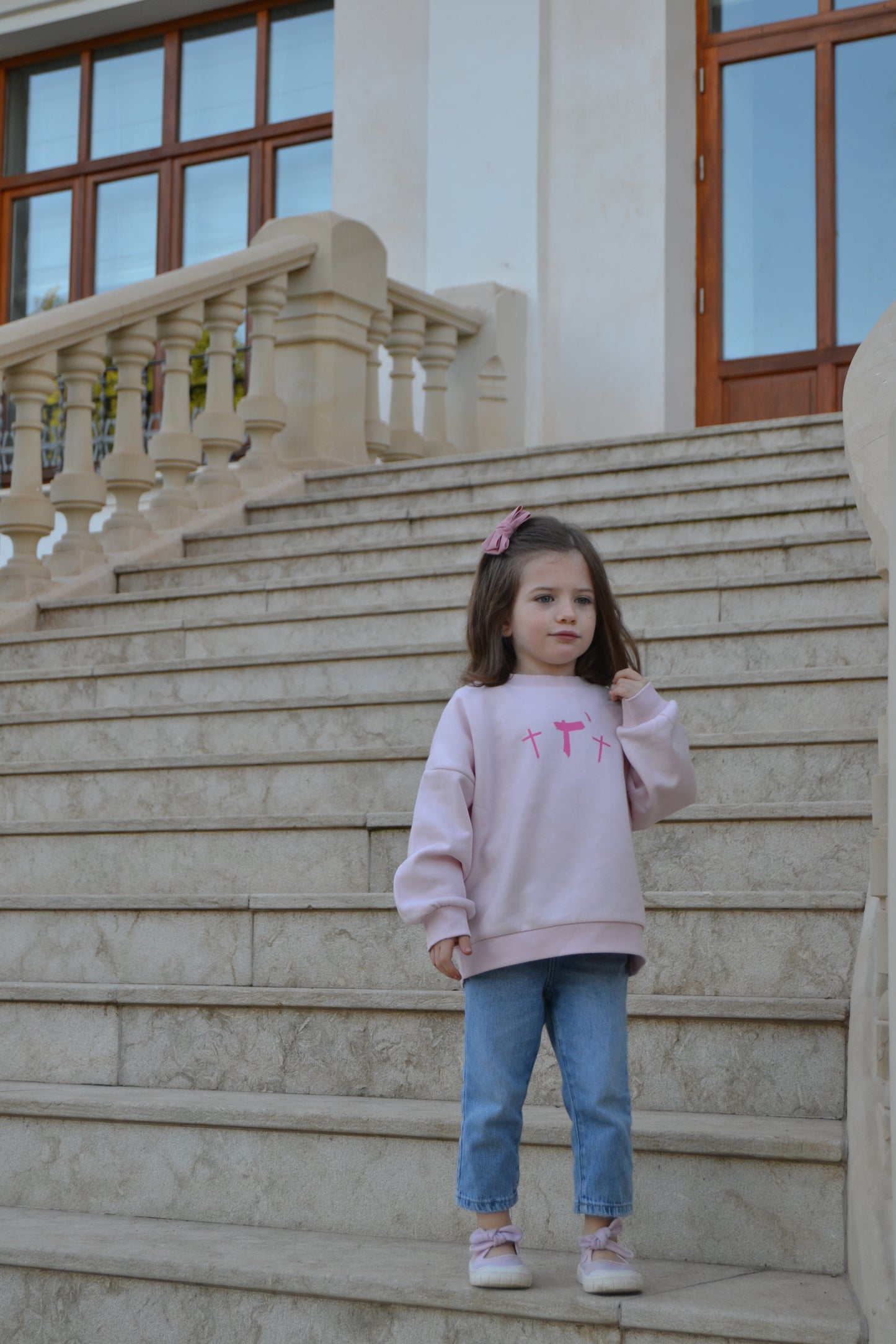 Sudadera Rosa Niño