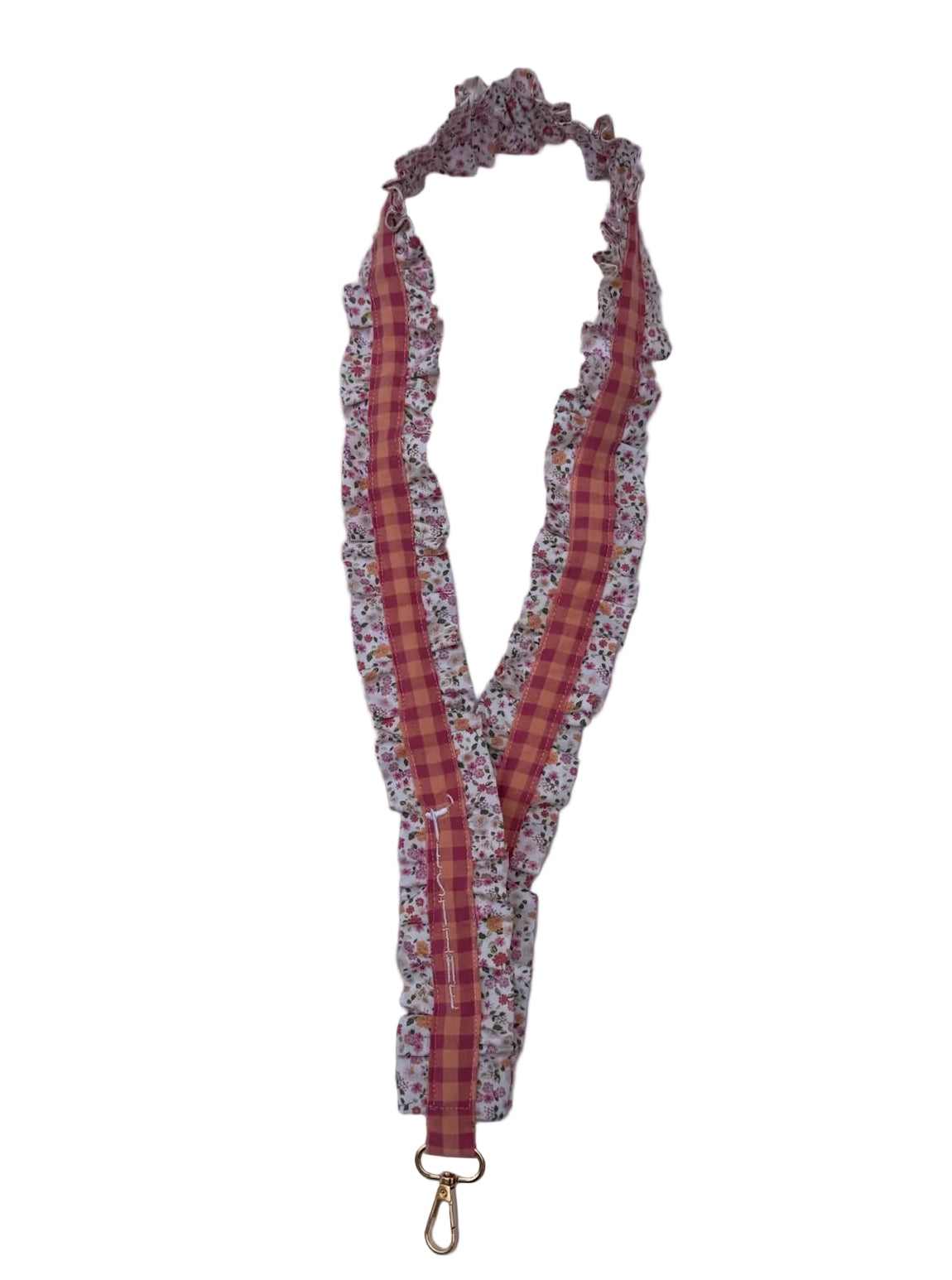 Cuelga para móvil volantes anaranjado