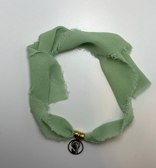 Pulsera/Choker verde