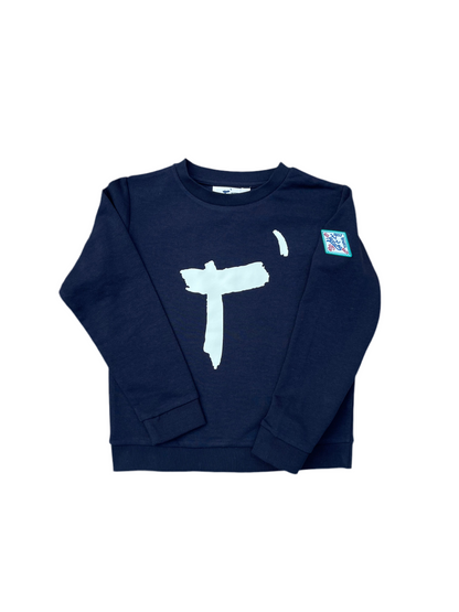 Sudadera azul marino Niño
