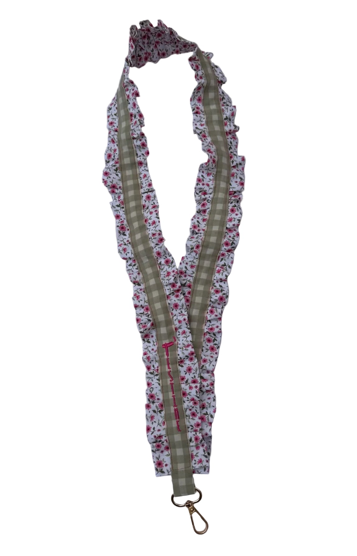 Cuelga móvil volantes verde