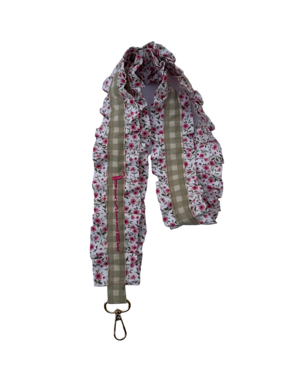 Cuelga móvil volantes verde